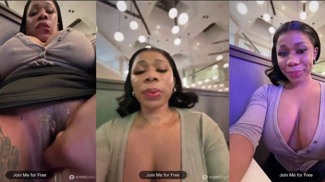 Belle’s hard nipples and titty bounce in public almost got her caught