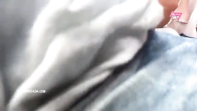 Thay Ksada's husband lets his friend fuck her without a condom