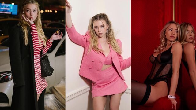 Hot Sydney Sweeney goes goners wild in a steamy countdown session