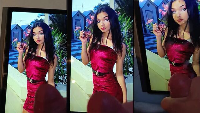 I Masturbate and Cum while watching Masha’s TikTok dance challenge