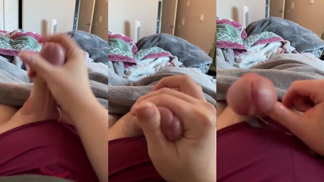 Babe has anal sex with a guy and she comes hard as hell