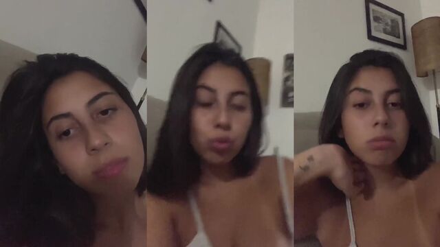 Morena influencer Alice Gomes shows her slip and pays for it