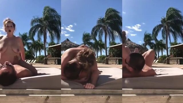 Public exhibition and blowjob on the street