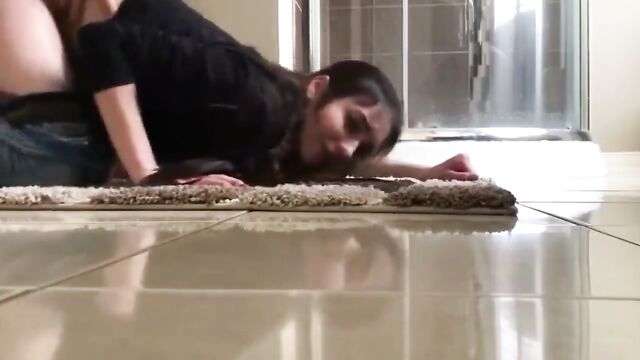 A busty amateur experiences intense anal sex with a massive cock in this steamy homemade video