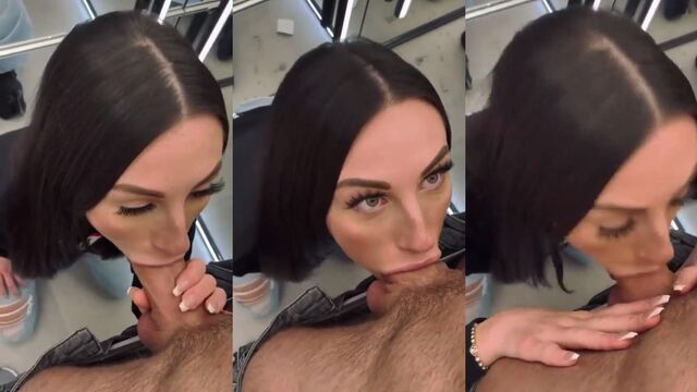 A cute girl became a slut and took money for her pussy
