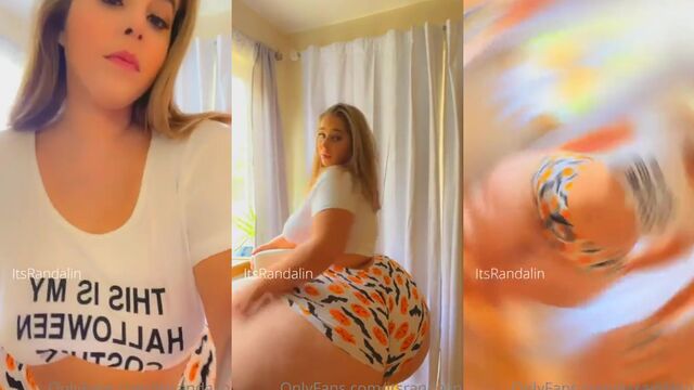 BBW with huge ass enjoys lipodemia sexy thighs