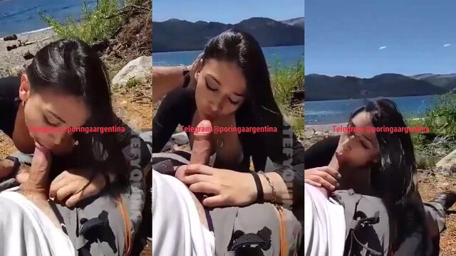 An Argentine puta named Stefy Quinn has a hot trio sex with Petera