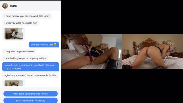 My girlfriend captioned and sexted me at work