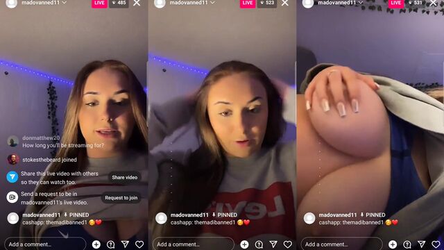 I got BANNED from Instagram, but you can still watch me LIVE!