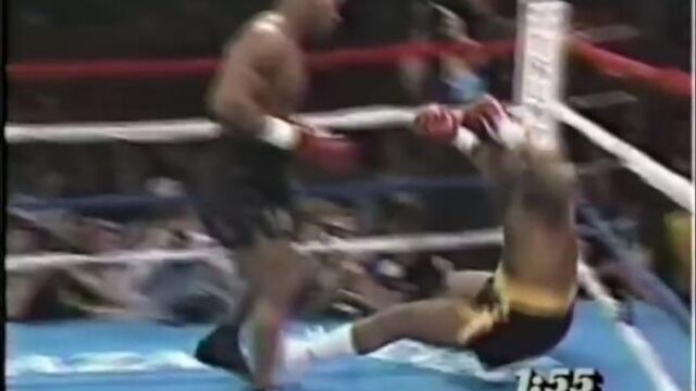 Бокс. Бой 40!!! Майк Тайсон - Алекс Стюарт. Mike Tyson vs Alex Stewart (1)