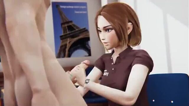 Samsung Sam [Sound Animation Girl 34] 3D Порно с Сэм из Самсунга