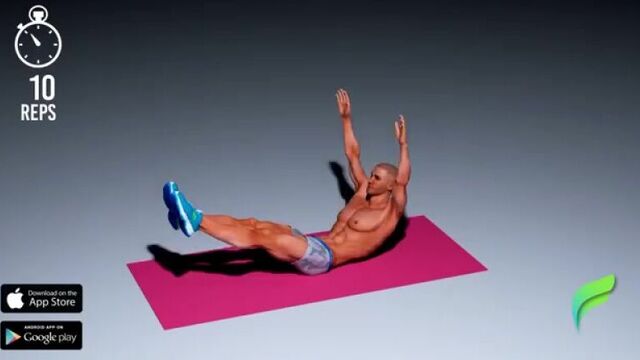 6 Pack Abs in 6 Minutes - Best Workouts for a 6 Pack ABS at Home