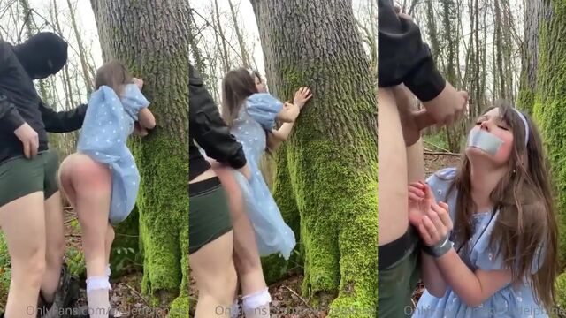 Horny teen takes a hard pounding with bwc