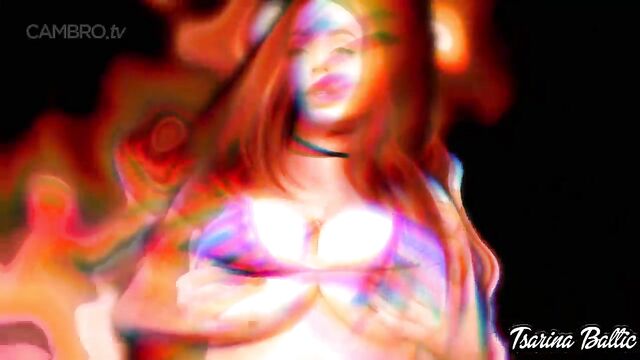Inhaling intense fumes with goon Aroma on the edge of ecstasy