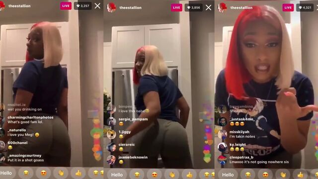 Ebony beauty shaking fat ass in twerk performance