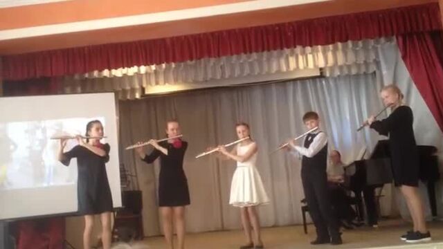 Ансамбль "Хорошее настроение". "Кашалот" (Переложение:Киселевой Т.В.) Преп:Киселева Т.В., конц:Окунева Т.С