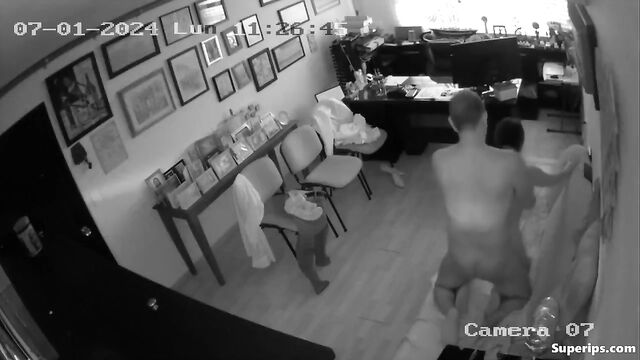 Amateur hidden cam action with a mysterious figure, full of curiosity