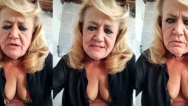 A shameless granny gets her pussy pounded by a big cock in this hot video