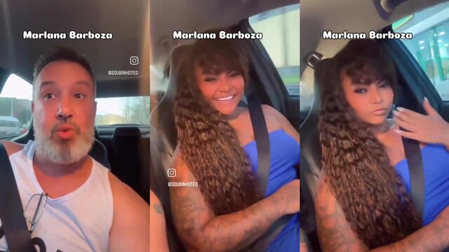 Brazilian beauty Marlanabarboza shows her huge ass in a hot compilation