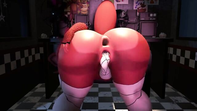 Five Nights in Anime 3D 2 presents Sexy Toy Bonnie from FNAF