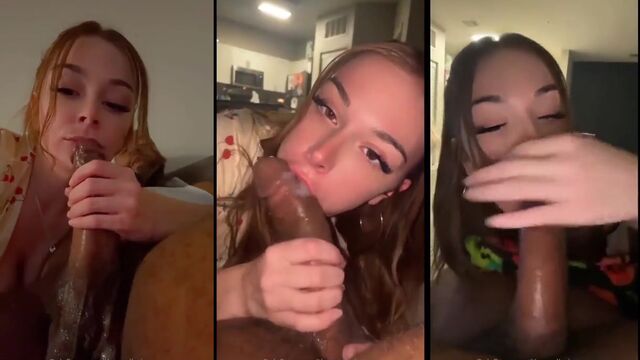 Asian beauty showcases her skills in interracial action with a big black cock