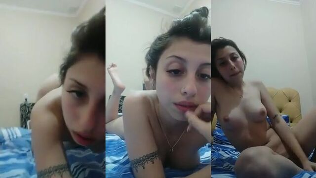 The slutty Camilean Argentine plays with her big ass