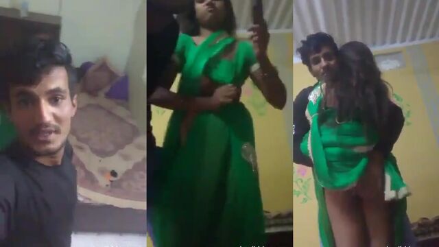 Hot Indian bhabhi got banged by her boyfriend in a homemade vid