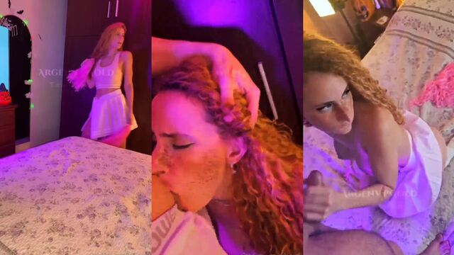 The random girl from Argentina got fucked and received a creampie