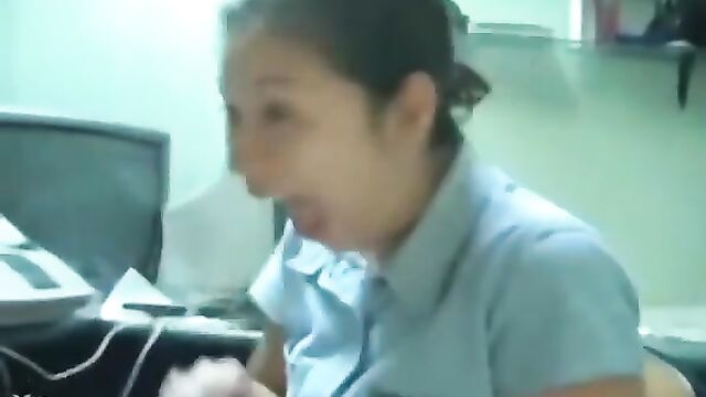The husband shoots his wife with another man in a steamy scene