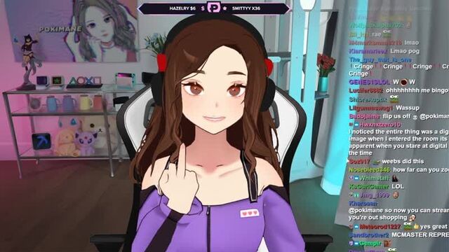 pokimane | Fuck you ^^