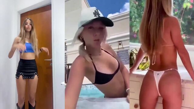 A cute teen has an intense experience in a thrilling setting
