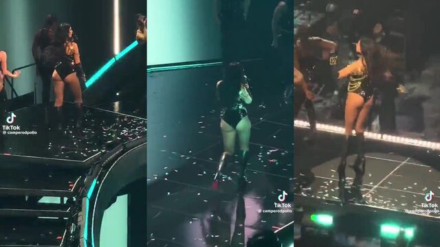 Morena gostosa dancing in a sainha without panties