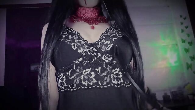 ASMR-NAMORADA-VAMPIRA-PROVOCANDO-VOCE--submissa - Aiko Cherries' soothing voice drives you wild