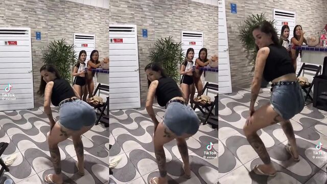 Short and sweet action, pijama fun with a twist, TikTok to Instagram 02