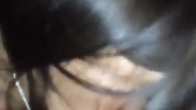 Peruana Yliana gets her fake big tits sucked by horny hung