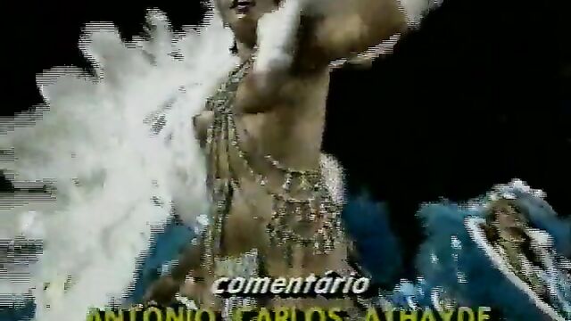 Brazilian beauties Isadora Ribeiro and Viviane Araujo topless dancing