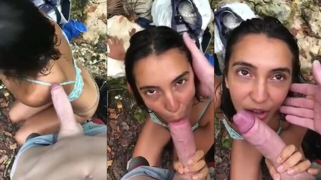 Babe has anal sex and comes on her dick