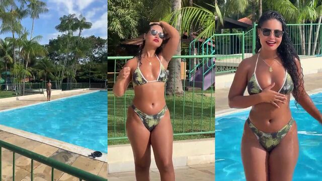 Famósinha does the dance of the internet in a steamy scene