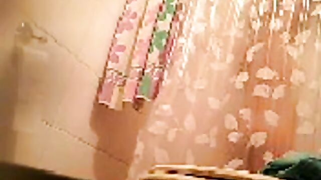 I spied on my stepsister and then fucked her hard