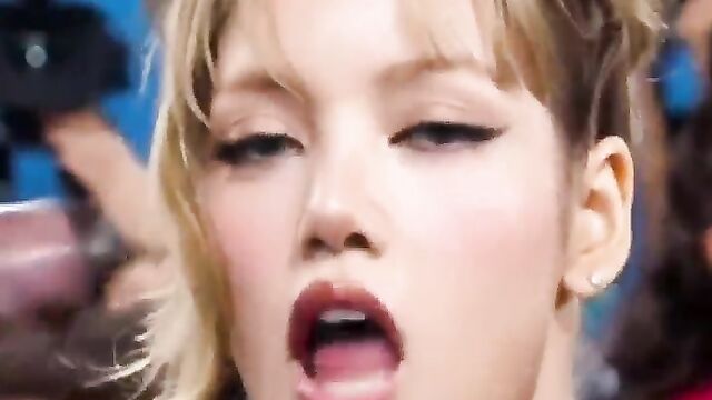 Blackpink Lisa pmv Rockstar parody featuring intense BBC action