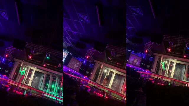 A sexy girl knows how to please the guys through dancing and stripping