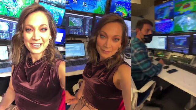 Ginger Zee is a sexy weather girl working for GMA