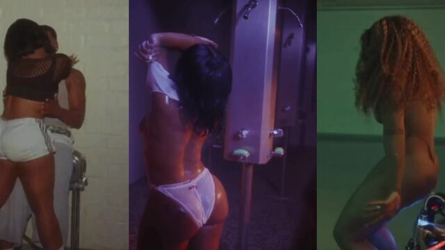 Young rapper SZA fucks with a guy and makes a video