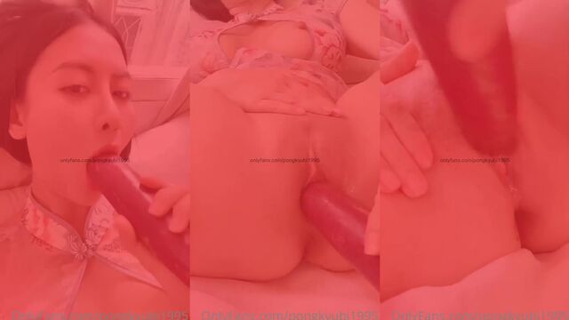 I got fucked hard by a huge dick of my bald dad
