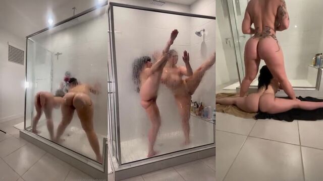 PAWG twerks her big ass in a captivating scene