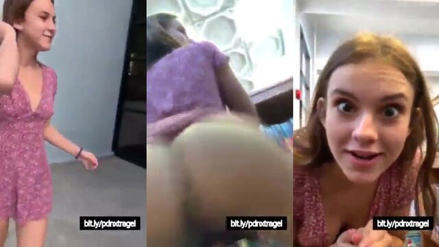 A beautiful and hot girl is fucking in the public library