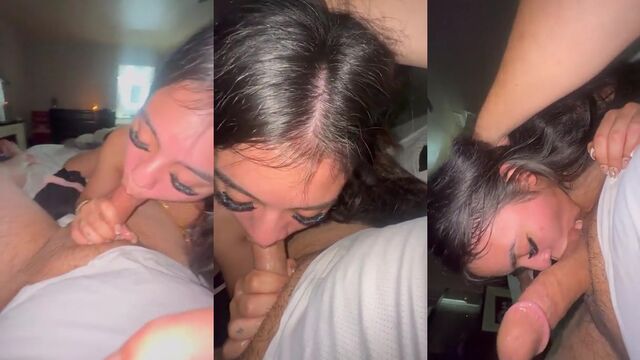 Happy Valentine's day blowjob action