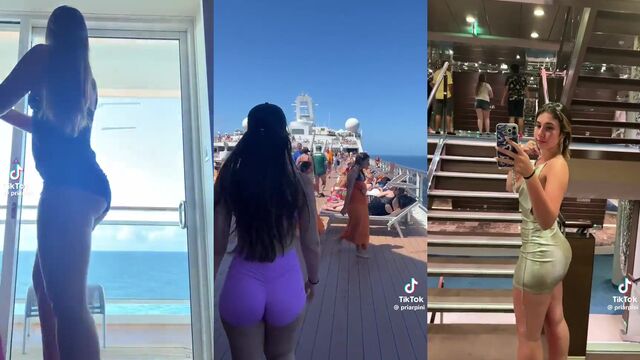 Short and gostosa dancinha in bikini from Pri Arpini, a famous influencer
