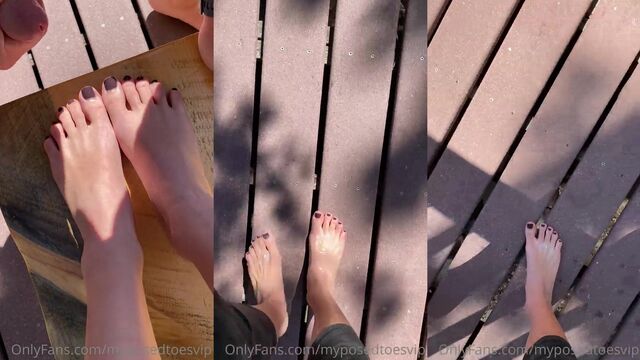 Footjobs and cumshots with a twist of toes and soles fascination