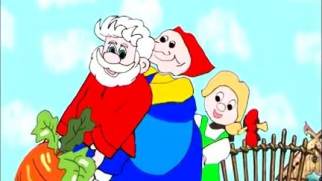 РЕПКА. Мультик в картинках. Сказка для самых маленьких про репку.